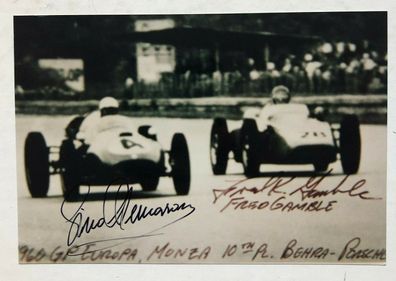 Gino Munaron - Formel 1 - original Autogramm - Größe 15 x 10 cm