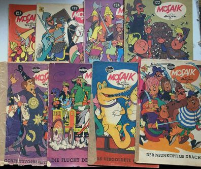 Mosaik - große Comicsammlung ( 91 ) - 60er bis 80er Jahre - siehe Galeriebilder