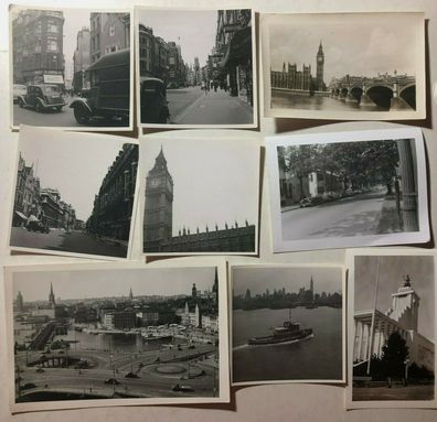 194 Fotos ca 1920 - 50 - New York, London, Paris etc. - top Fotomotive Reisen