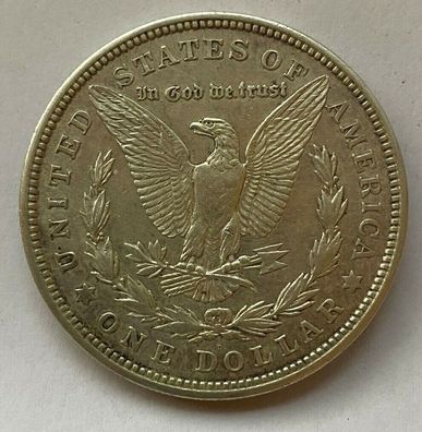 USA 1921-D Morgan Silver Dollar - United States of America - Erhaltung SS