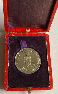 Medaille - Paulus VI Pont. Maximus - Andenken Vatikan im original Etui