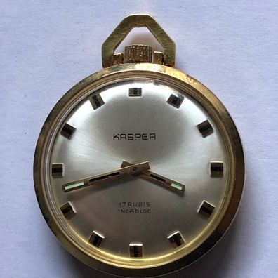 Kasper Frackuhr mechanisch - Herren - Vintage Uhr 60er Jahre - Werk läuft