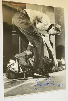 Jerry Lewis - Film - original Autogramm - Großfoto 21 x 16 cm