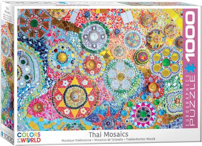 EuroGraphics 6000-5637 Thailändisches Mosaik 1000 Teile Puzzle