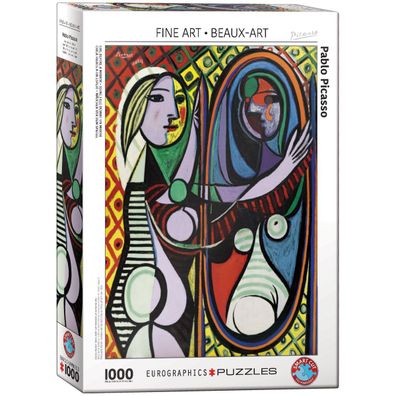 Eurographics 6000-5853 Pablo Picasso Mädchen vor dem Spiegel 1000 Teile Puzzle