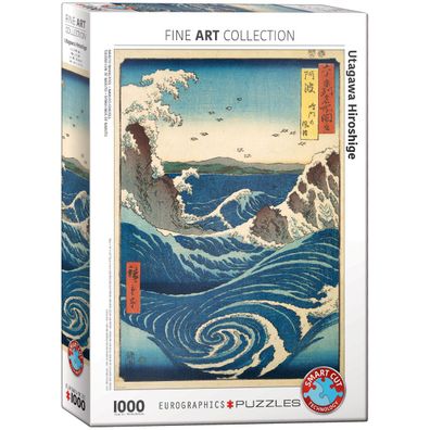 Eurographics 6000-5767 Utagawa Hiroshige Naruto-Strudel 1000 Teile Puzzle