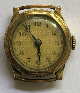 Uhr - Handaufzug Damen - 30er Jahre Meisterstempel s. Bilder - Werk läuft
