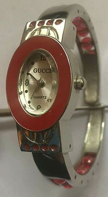 Gucci - Quartz - Damen Spangenuhr - Batterie neu - Werk läuft
