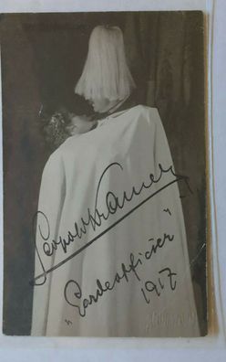 Leopold Kramer - Theater / Film - original Autogramm - Größe 14 x 9 cm