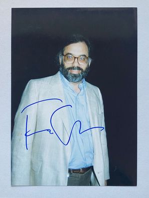 Francis Ford Coppola - Film - original Autogramm - Größe 17 x 12 cm