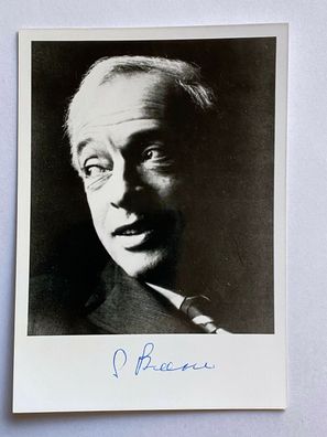Saul Bellow - Nobelpreis Literatur 1976 - original Autogramm - 15 x 10 cm
