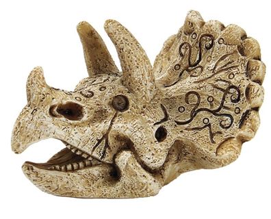 SF Skull Schädel - Triceratops Gr.S 8x7x6 cm Aquarium Dekoration