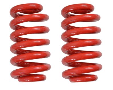 2 x Schraubenfeder rot für Westfalia Anhänger 1800kg je Achse - Feder Fahrwerksfeder