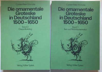 Die ornamentale Groteske in Deutschland 1500 - 1650 - 2 Bände 1979