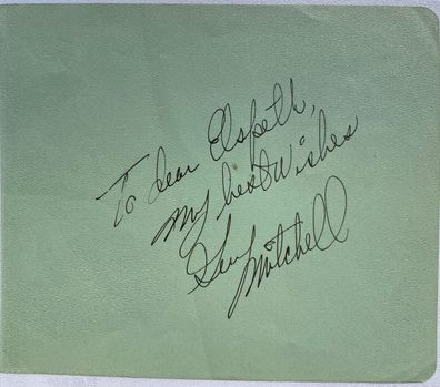 Joni Mitchell - Muisk - original Autogramme - Göße 16 x 13 cm