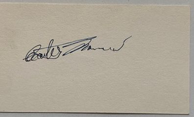 Carter Manasco ( 1902 - 1992 ) - US Politiker - original Autogramm