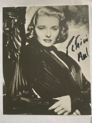 Patricia Neal - Musik / Film - original Autogramm - Größe 21 x 17 cm