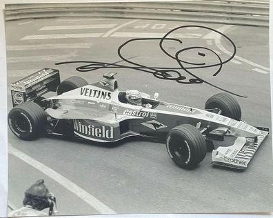 Alessandro Zanardi - Formel 1 - original Autogramm - Großfoto 25 x 20 cm