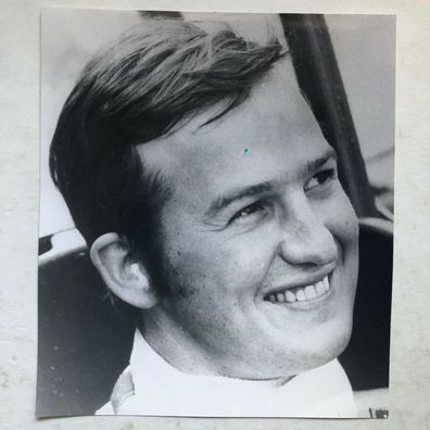 Robin Widdows - Formel 1 - original Autogramm Rückseitig - Größe 14 x 12 cm
