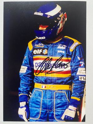 Olivier Panis - Formel 1 - original Autogramm - Größe 18 x 12 cm