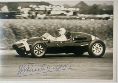 Maurice Trintignant - Formel 1 - original Autogramm - Größe 15 x 10 cm