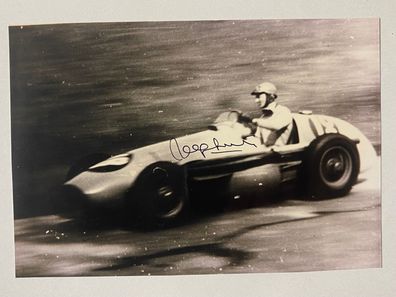 Jacques Swaters - Formel 1 - original Autogramm - Größe 17 x 12 cm
