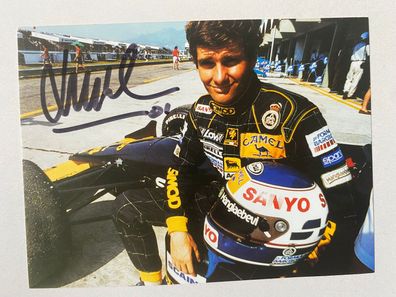 Luis Perez-Sala - Formel 1 - original Autogramm - Größe 13 x 10 cm