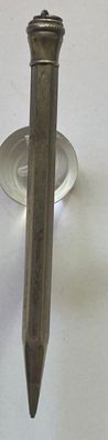 Historischer Silberstift 800er Silber - Drehbleistift um 1930 - Länge 9 cm