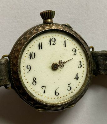 Taschenuhr / Armbanduhr Unisex 800er Silber / Meisterpunzen - um 1850