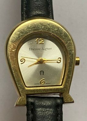 Etienne Aigner - Vintage Damenuhr - Quarz - Batterie neu - Werk läuft