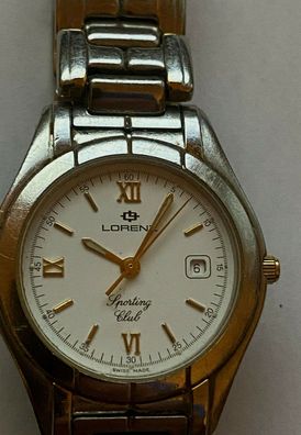 Lorenz Sporting Club - Damen Armbanduhr - Quartz - Batterie neu - Werk läuft