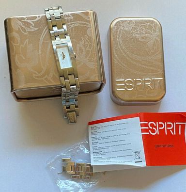 Esprit Damenuhr mit Ersatzgliedern - Quartz - Batterie neu - Werk läuft