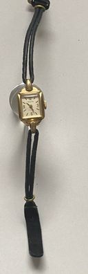 Provita 17 Rubis - Antike Uhr Damen - Rolled Gold - Handaufzug - Werk läuft