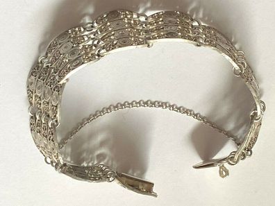 Armband 835er Silber -filigrane , hübsche , antike Juwelliersarbeit
