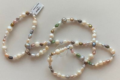 Wunderschöne Perlenkette von Coloured Rocks - Design PPRO11 - Strang ca 88 cm