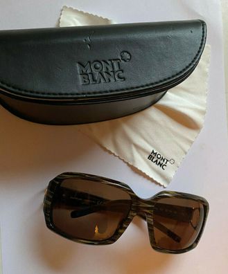 Mont Blanc - Sonnenbrille Damen MB 171S - Modernes Design mit Etui von MB
