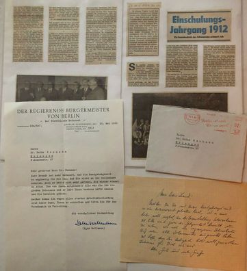 Willy Brandt - original Schreiben und Anschreiben - Seltener, privater Brief