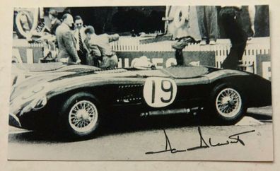 Ian Stewart - Formel 1 - original Autogramm - Größe 18 x 11 cm