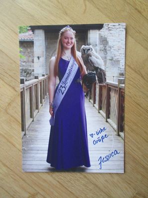 23. Bad Blankenburger Lavendelkönigin Jessica Pfeifer - handsigniertes Autogramm!!!