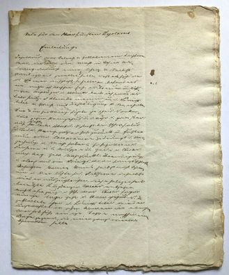 18-seitige Handschrift um 1750 - Rede für Deiotaros - König Kleinarmenien
