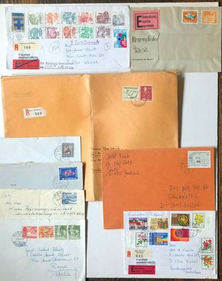Schweiz - 116 Belege und Karten + Postfrische Marken - siehe Galeriebilder