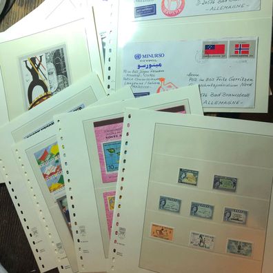 Samoa - Top Sammlung mit Sammelbilder, Belegen, Briefmarken u.a. - siehe Bilder