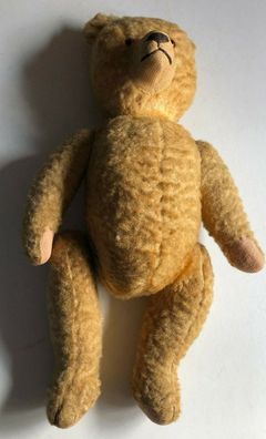 Großer Teddy - Strohfüllung / brummt - Original ca 30er Jahre - Größe ca 50 cm
