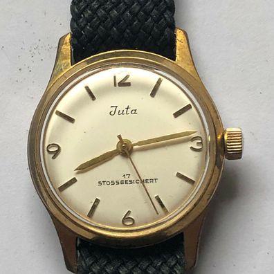 Juta - Vintage - Armbanduhr Herren - Handaufzug - Uhrwerk läuft