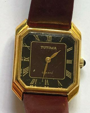 Tutima - Armbanduhr Damen - Quartz - Batterie neu - Werk läuft
