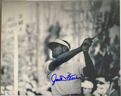 Jack Fleck - Golf - original Autogramm - Großfoto 25 x 20 cm