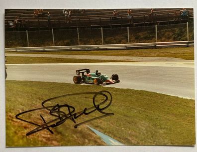 Riccardo Patrese - Formel 1 - original Autogramm - Größe 17 x 12 cm