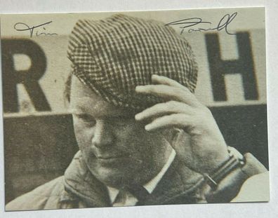 Tim Parnell - Formel 1 - original Autogramm - Größe 11 x 8 cm