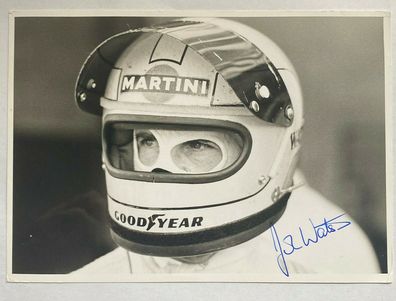 John Watson - Formel 1 - original Autogramm - Größe 17 x 12 cm