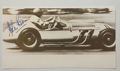 Alan Brown - Formel 1 - original Autogramm - Größe 18 x 10 cm